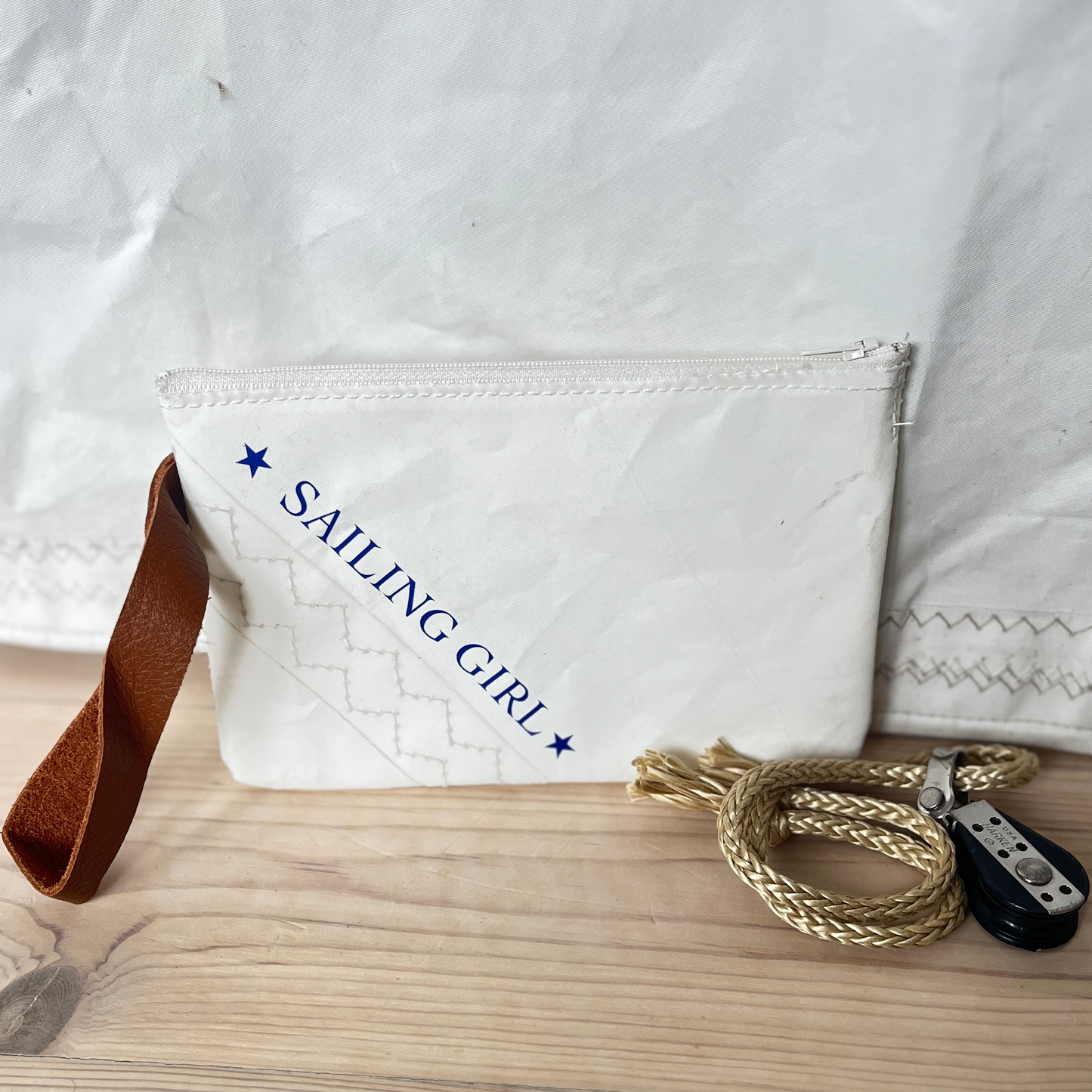 Liten clutch, Sailing girl med skinnstropp - Soon Skibshandleri