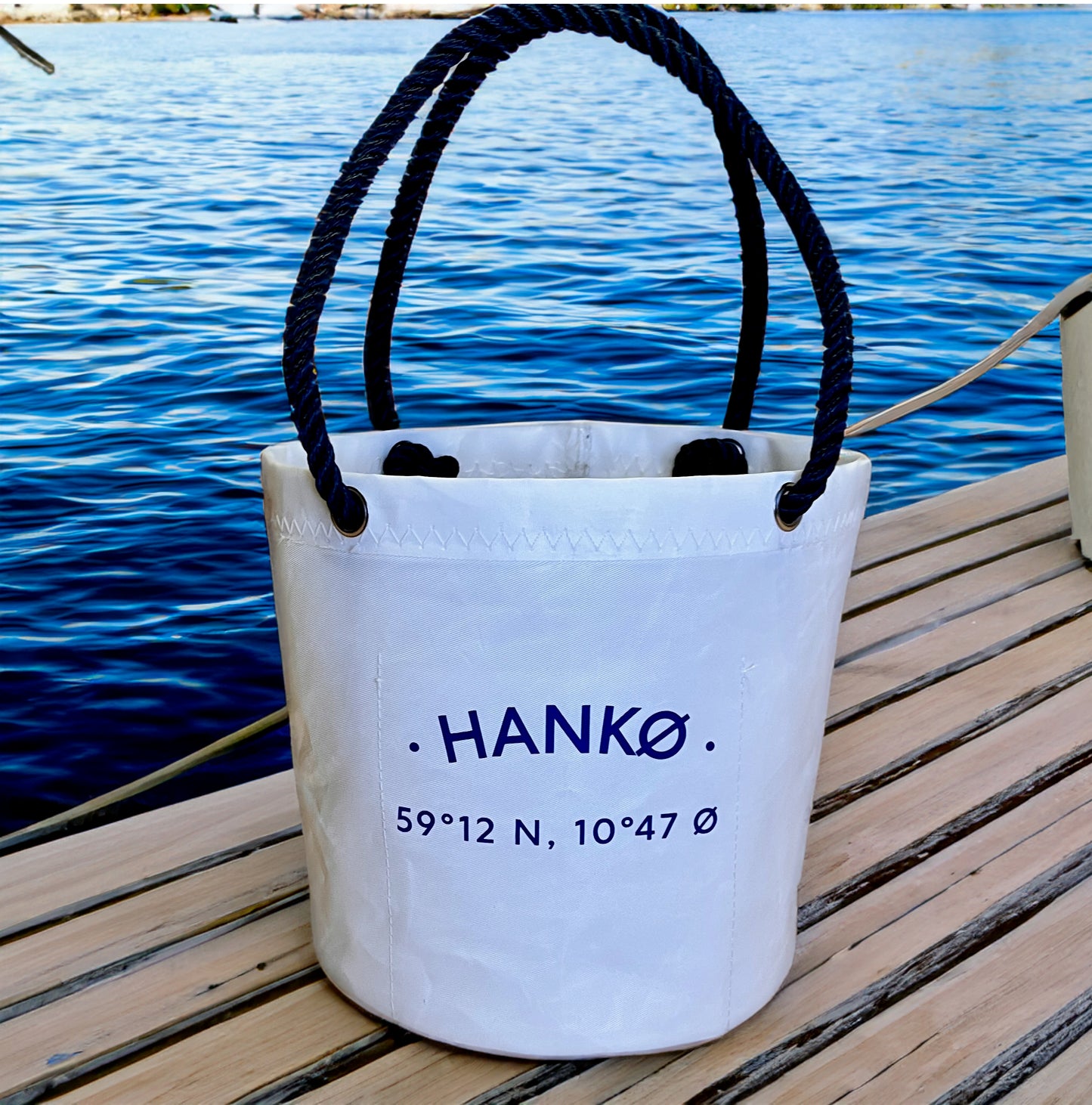 Ølbøtte med Hankø-koordinater