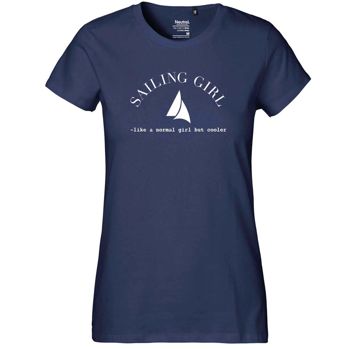 Sailing girl, T-skjorter med print, damemodell