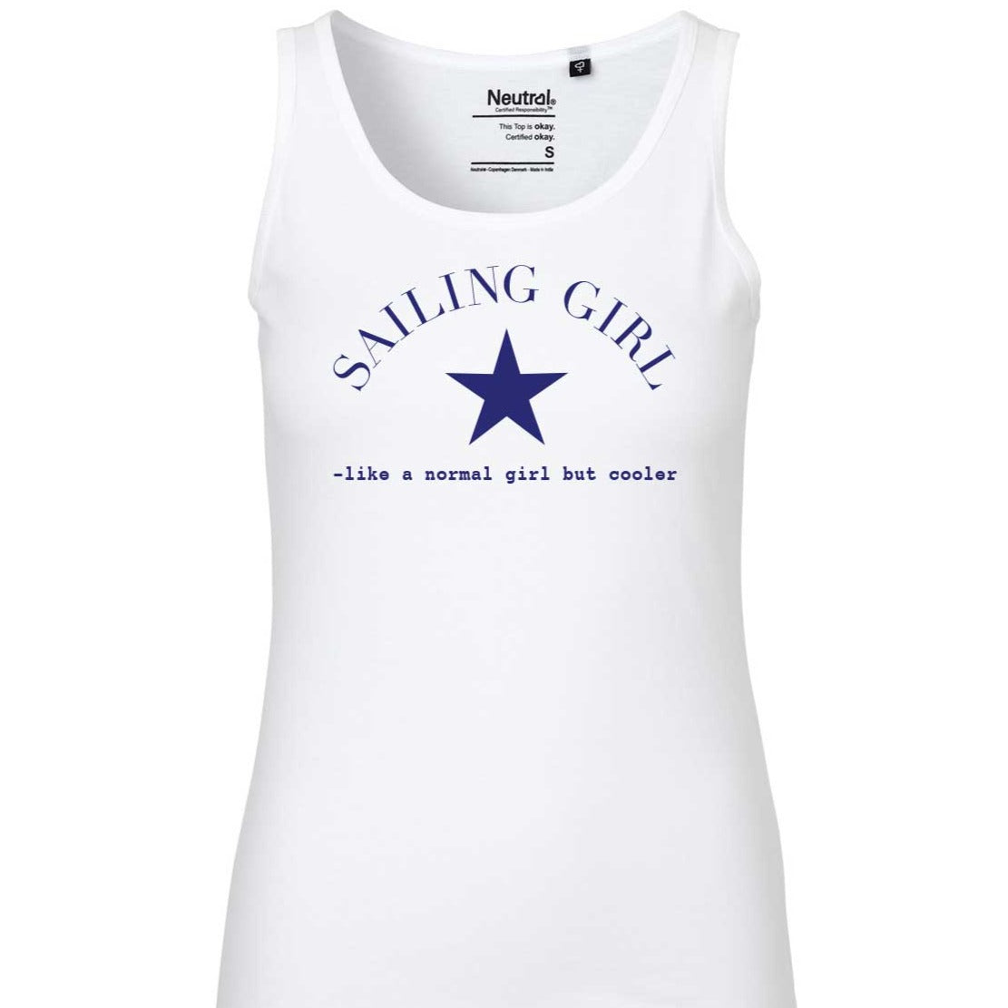 Singlet med print, dame