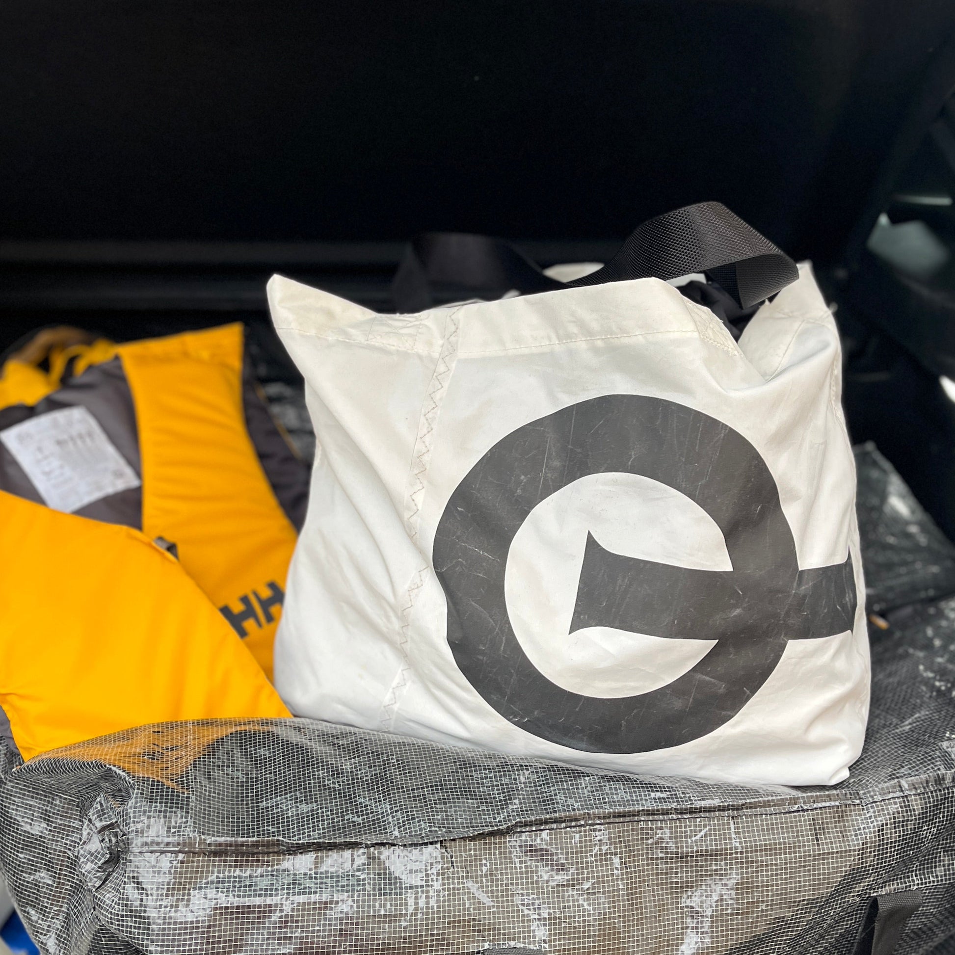 Stor bag fra Optimist-seil