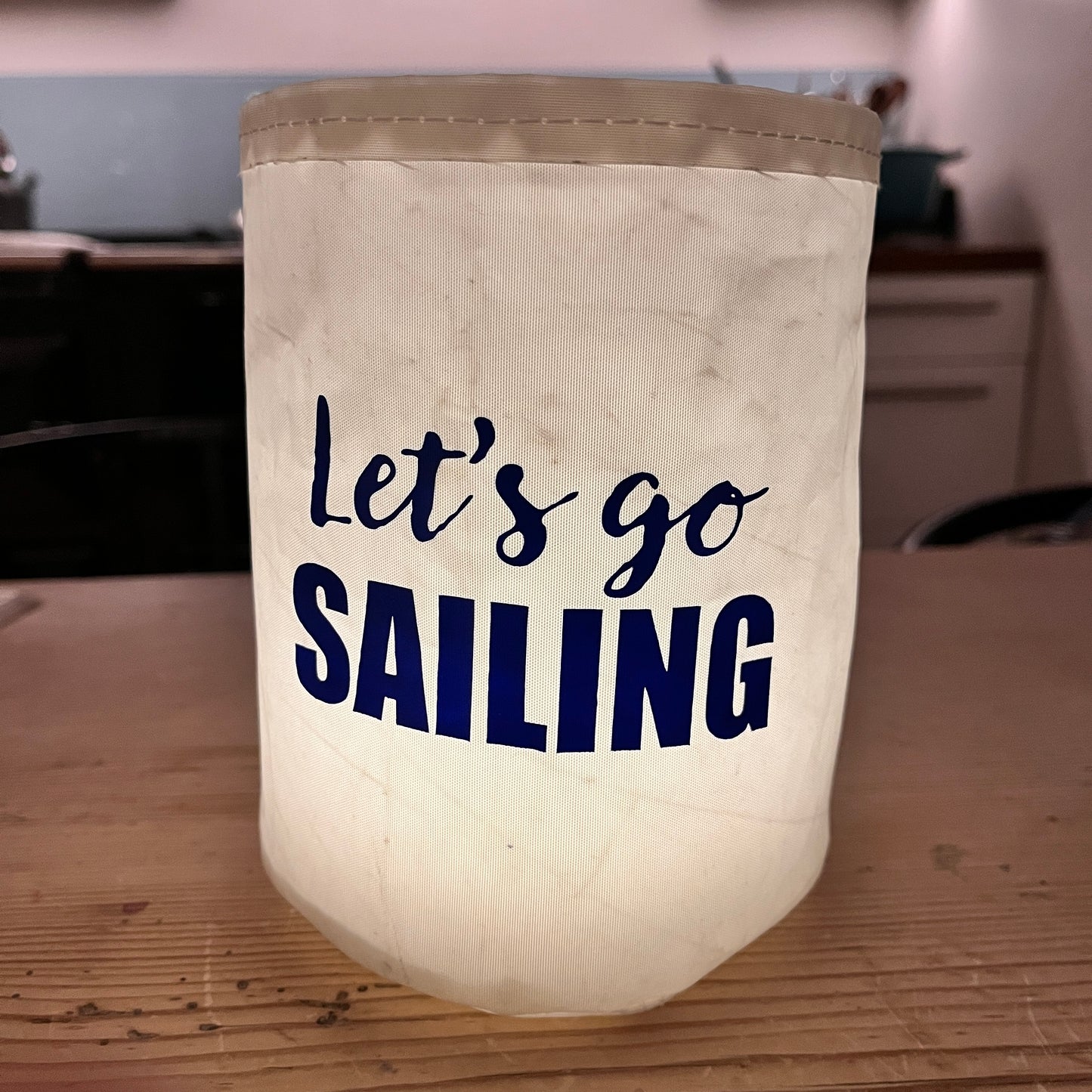 Lyslykt Let's go sailing