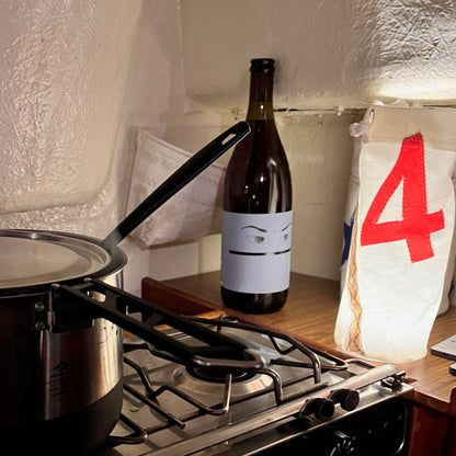 Bestillingsvare! 
Flaske- /vinposer rødt to-tall