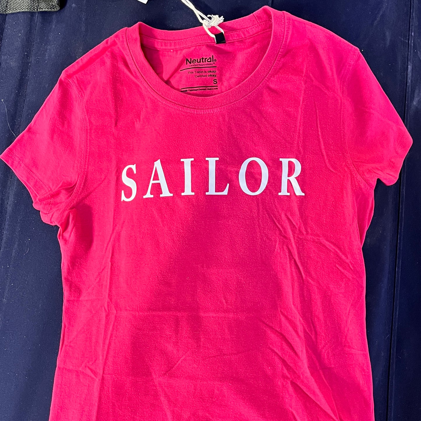 Sailor, rosa T-skjorte, damemodell