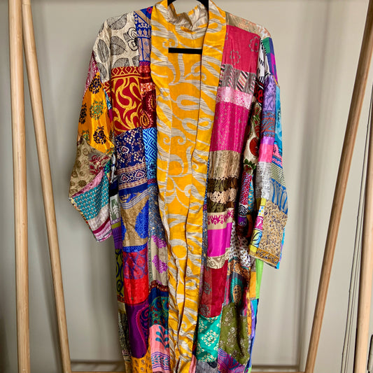Kimono, lapp/gul