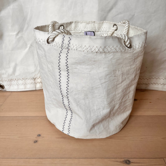 Ølbøtte hvit, uten dekor