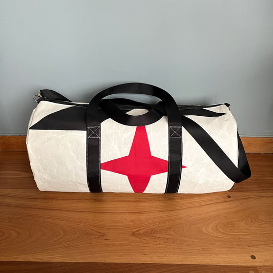 Duffelbag med Albin Express-logo