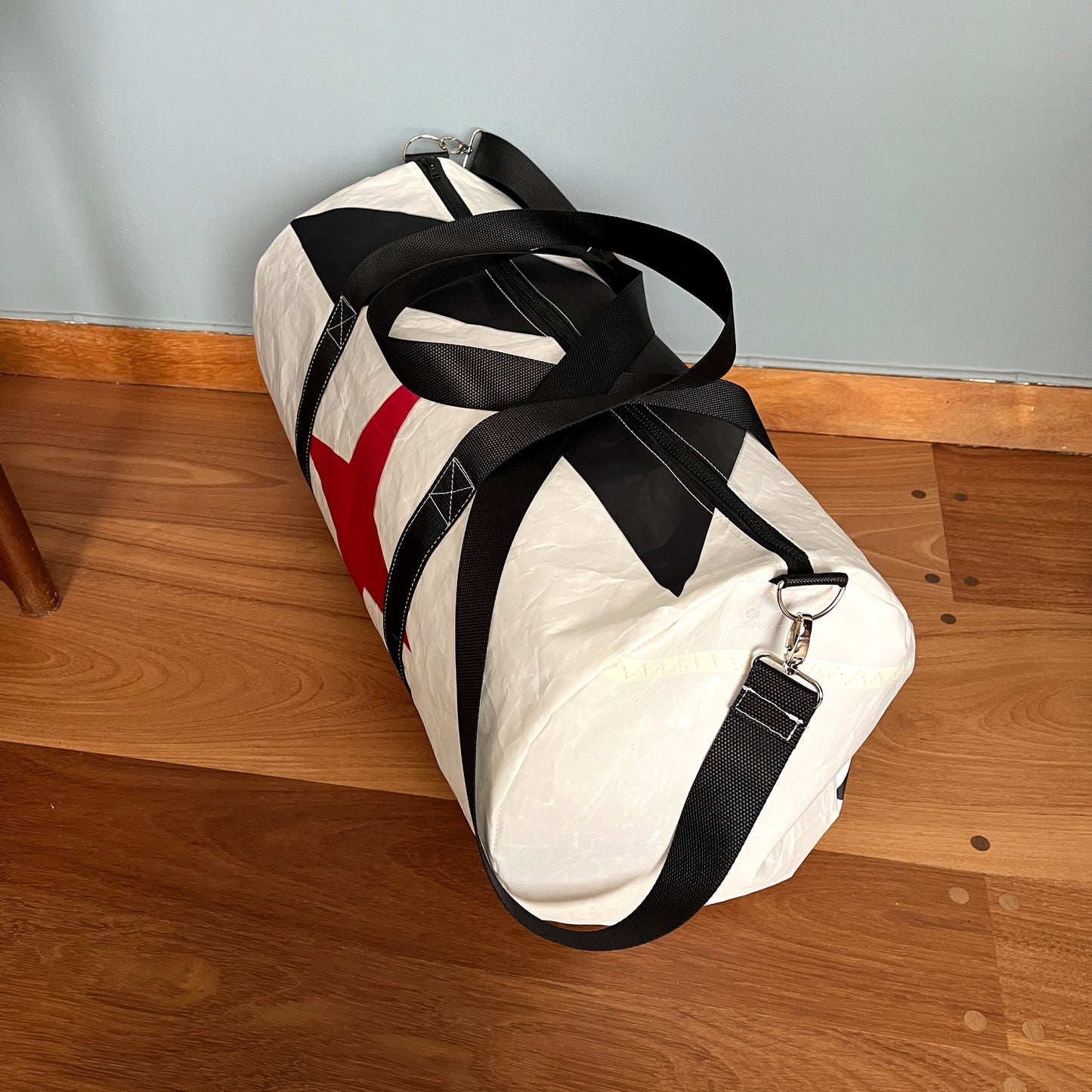 Utsolgt! Duffelbag med Albin Express-logo