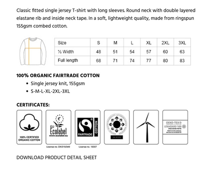 Langermet flaskegrønn, trøye med pålestikk, M
