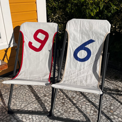 Soltstol med seiltrekk