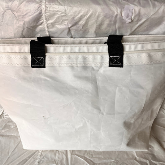 Stor bag med rødt anker og lus - salg!