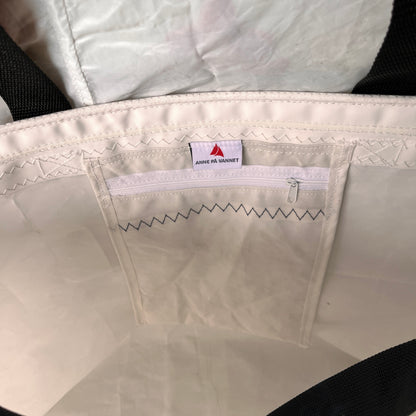 Stor bag med rødt anker og lus - salg!