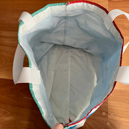 Stor bag av spinnakeren til Ratata