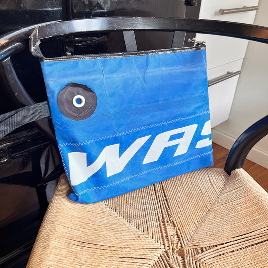 Waszp-mappe, blå fra trampoline