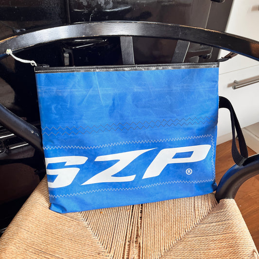 Waszp-mappe, blå fra trampoline