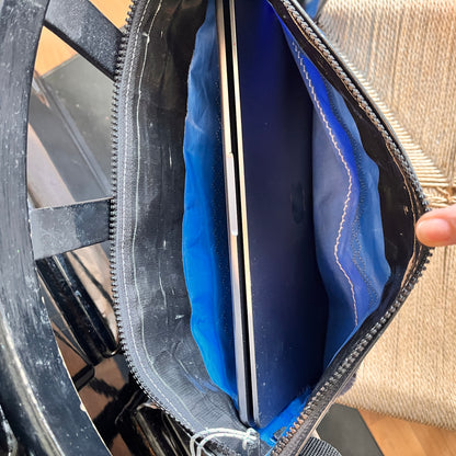 Waszp-mappe, blå fra trampoline