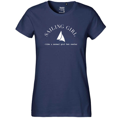 Sailing girl, T-skjorter med print, damemodell