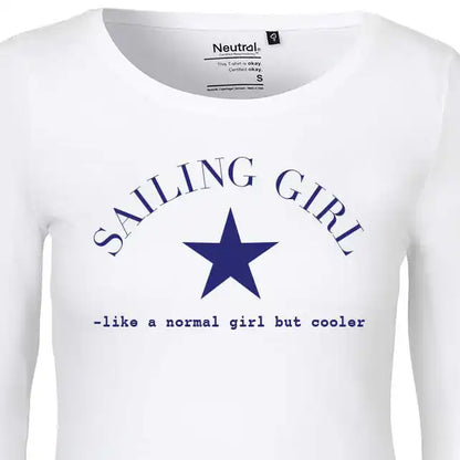 Sailing girl, T-skjorter med print, damemodell