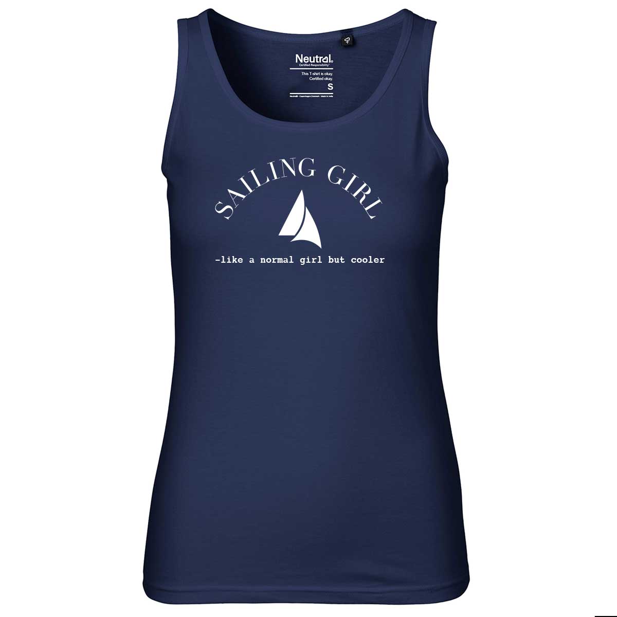 Singlet med print, dame