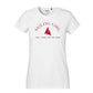 Kortermet hvit t-skjorte, Ladies fit
