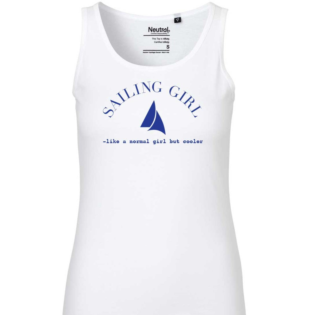 Singlet med print, dame