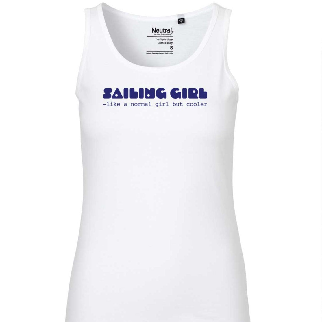 Singlet med print, dame