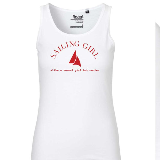 Singlet med print, dame